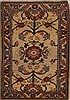 Pishavar Beige Hand Knotted 21 X 31  Area Rug 251-13393 Thumb 0