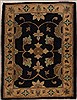 Pishavar Black Hand Knotted 22 X 29  Area Rug 251-13406 Thumb 0