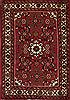 Hossein Abad Red Hand Knotted 22 X 32  Area Rug 251-13455 Thumb 0