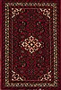 Hamedan Red Hand Knotted 22 X 31  Area Rug 251-13459 Thumb 0