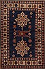 Kazak Blue Hand Knotted 39 X 58 Area Rug 251-13492 Thumb 0