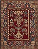 Kazak Red Hand Knotted 38 X 48  Area Rug 251-13502 Thumb 0