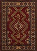 Kazak Red Hand Knotted 311 X 411  Area Rug 251-13511 Thumb 0