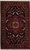 Heriz Black Hand Knotted 31 X 50  Area Rug 251-13581 Thumb 0