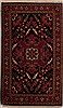 Heriz Black Hand Knotted 30 X 50 Area Rug 251-13582 Thumb 0