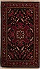 Heriz Black Hand Knotted 30 X 50  Area Rug 251-13582 Thumb 0