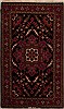 Heriz Black Hand Knotted 30 X 50 Area Rug 251-13592 Thumb 0