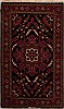 Heriz Black Hand Knotted 30 X 50  Area Rug 251-13592 Thumb 0