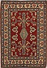 Kazak Red Hand Knotted 34 X 49  Area Rug 251-13596 Thumb 0
