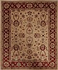 Pishavar Beige Square Hand Knotted 67 X 82  Area Rug 251-13603 Thumb 0