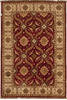 Pishavar Red Hand Knotted 56 X 82  Area Rug 251-13607 Thumb 0