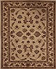 Pishavar Beige Square Hand Knotted 68 X 85  Area Rug 251-13622 Thumb 0