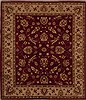 Pishavar Red Square Hand Knotted 69 X 711  Area Rug 251-13625 Thumb 0
