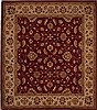 Pishavar Red Square Hand Knotted 70 X 80  Area Rug 251-13629 Thumb 0