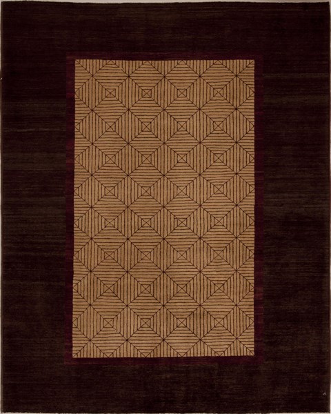 Pishavar Beige Hand Knotted 60 X 76  Area Rug 251-13630 Image 0