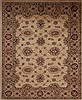 Pishavar Beige Square Hand Knotted 68 X 81  Area Rug 251-13639 Thumb 0