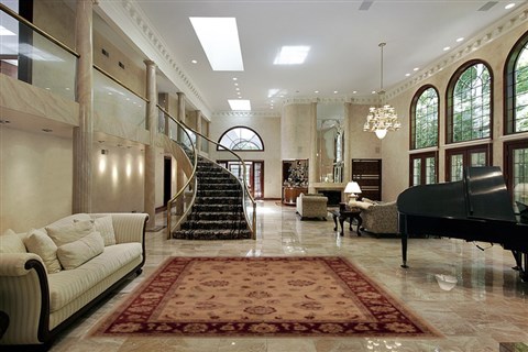 Pishavar Beige Hand Knotted 65 X 92 Area Rug 251-13669 Image 1