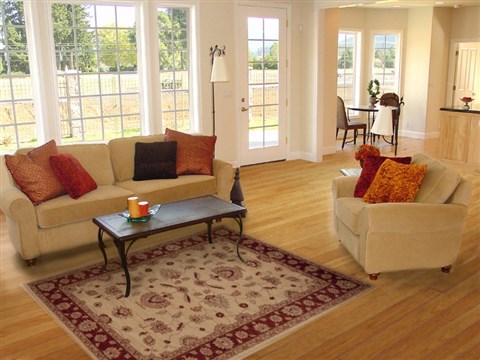 Pishavar Beige Hand Knotted 55 X 710 Area Rug 251-13670 Image 4