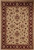 Pishavar Beige Hand Knotted 55 X 710  Area Rug 251-13670 Thumb 0