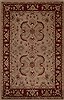 Pishavar Grey Hand Knotted 55 X 83  Area Rug 251-13687 Thumb 0