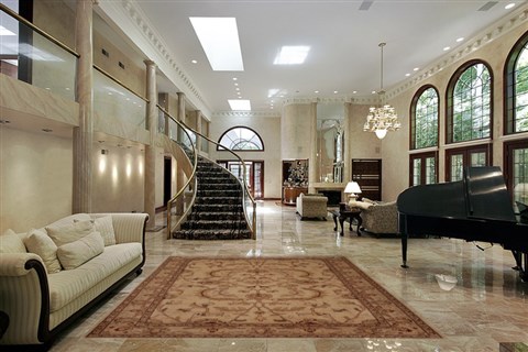 Pishavar Beige Hand Knotted 62 X 89 Area Rug 251-13691 Image 1