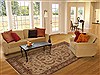 Pishavar Beige Hand Knotted 62 X 89 Area Rug 251-13691 Thumb 4