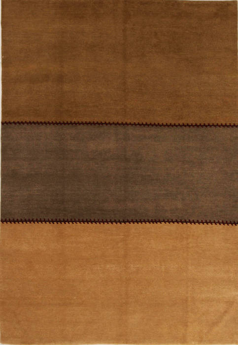 Pishavar Beige Hand Knotted 66 X 93  Area Rug 251-13707 Image 0