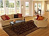 Pishavar Red Hand Knotted 83 X 100 Area Rug 251-13725 Thumb 4