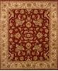 Pishavar Red Hand Knotted 83 X 96  Area Rug 251-13745 Thumb 0