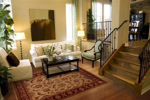 Pishavar Beige Hand Knotted 80 X 100  Area Rug 251-13752 Image 3