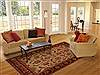 Pishavar Beige Hand Knotted 80 X 100  Area Rug 251-13752 Thumb 4