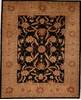 Pishavar Black Hand Knotted 80 X 99 Area Rug 251-13757 Thumb 0