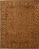 Pishavar Beige Hand Knotted 82 X 99  Area Rug 251-13758 Thumb 0