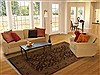 Pishavar Brown Hand Knotted 80 X 911 Area Rug 251-13761 Thumb 4