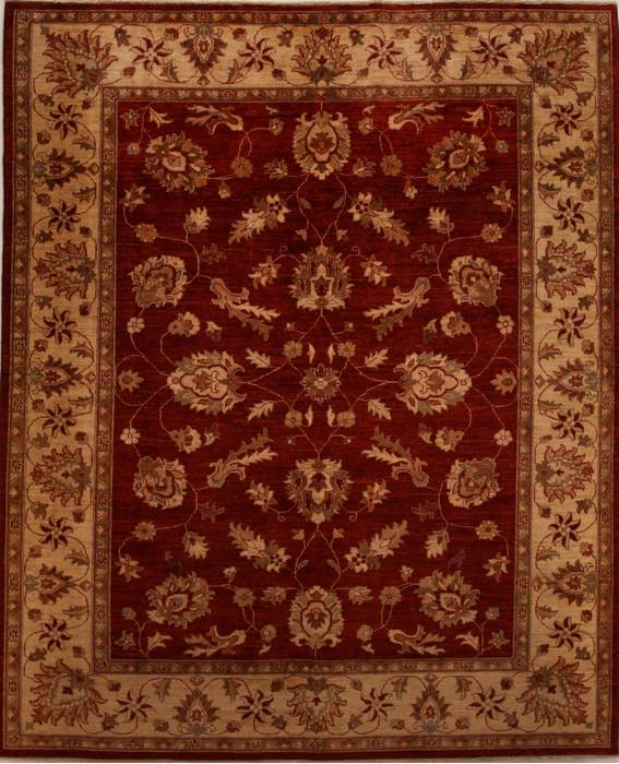 Pishavar Red Hand Knotted 711 X 96  Area Rug 251-13762 Image 0