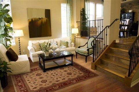 Pishavar Beige Hand Knotted 79 X 911  Area Rug 251-13764 Image 3