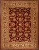 Pishavar Red Hand Knotted 79 X 103 Area Rug 251-13765 Thumb 0
