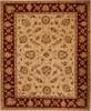 Pishavar Beige Hand Knotted 82 X 99  Area Rug 251-13786 Thumb 0