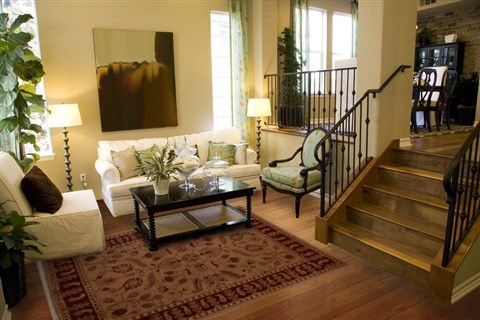 Pishavar Beige Hand Knotted 70 X 99  Area Rug 251-13789 Image 3