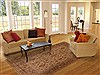 Pishavar Beige Hand Knotted 80 X 98 Area Rug 251-13794 Thumb 4