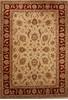 Pishavar Beige Hand Knotted 69 X 99 Area Rug 251-13798 Thumb 0