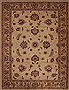 Pishavar Beige Hand Knotted 72 X 92  Area Rug 251-13803 Thumb 0