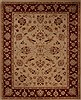 Pak-Persian Beige Hand Knotted 80 X 99  Area Rug 251-13810 Thumb 0