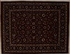 Sarouk Red Square Hand Knotted 67 X 84  Area Rug 251-13838 Thumb 0