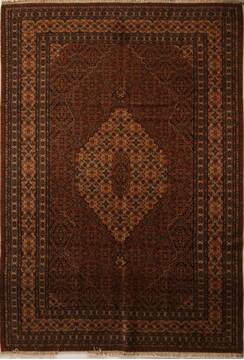 Persian Sarab Multicolor Rectangle 7x10 ft Wool Carpet 13842