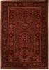 Hamedan Red Hand Knotted 73 X 103 Area Rug 251-13858 Thumb 0