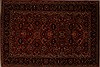 Hamedan Red Hand Knotted 610 X 102 Area Rug 251-13860 Thumb 0
