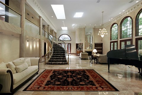 Pishavar Black Hand Knotted 90 X 120 Area Rug 251-13880 Image 2