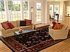 Pishavar Black Hand Knotted 90 X 120 Area Rug 251-13880 Thumb 6