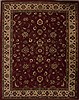 Pishavar Red Hand Knotted 89 X 113  Area Rug 251-13881 Thumb 0